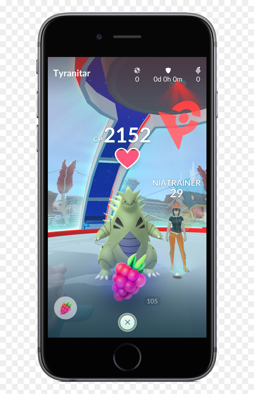 Pogo2 - Pokemon Go New Gym Battern, HD Png Download - pokemon types png
