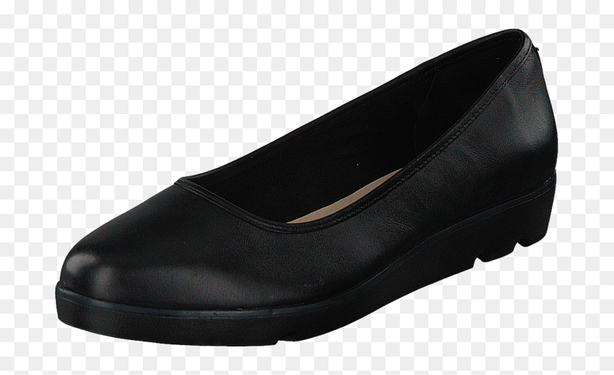 Clarks Evie Buzz Black Leather Clipart , Png Download - Shoe, Transparent Png - black leather png