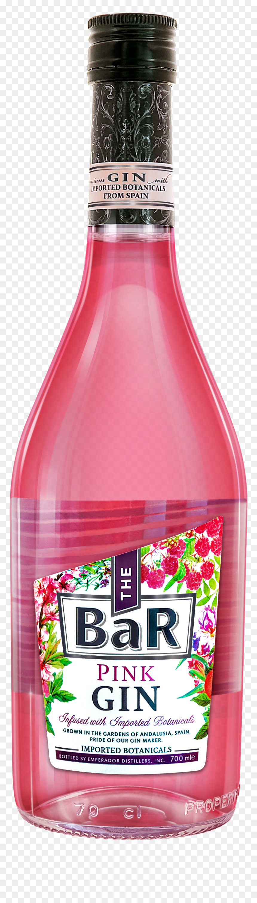 Pink Gin The Bar, HD Png Download - gin png