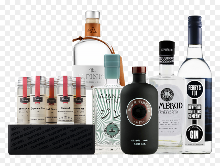 The Many-faced Gin - Flaviar Old Tasting Boxes 2015 Mezcal, HD Png Download - gin png
