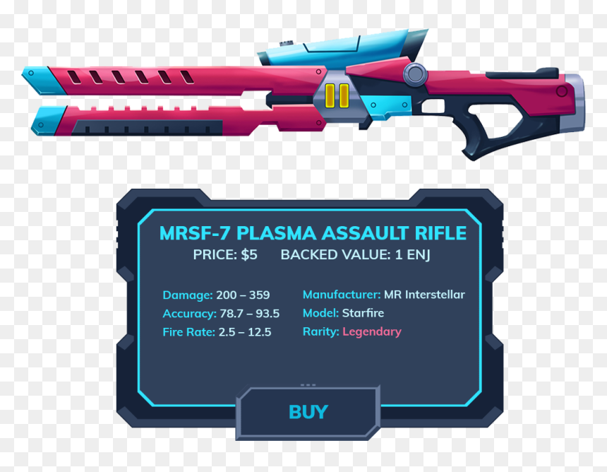 Rifle, HD Png Download - sci fi gun png