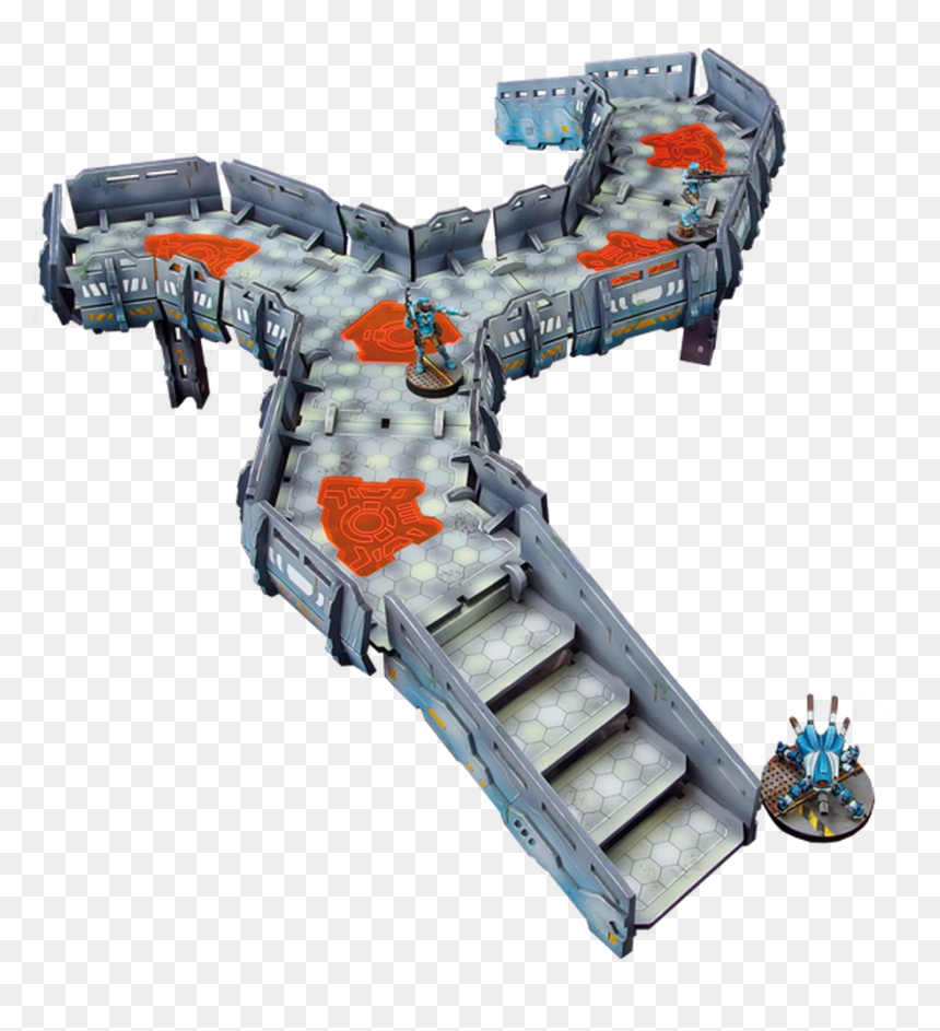 District 5 Catwalk - Firearm, HD Png Download - sci fi gun png
