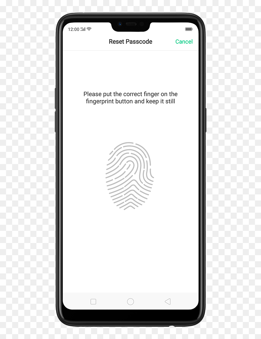 Circle, HD Png Download - white fingerprint png