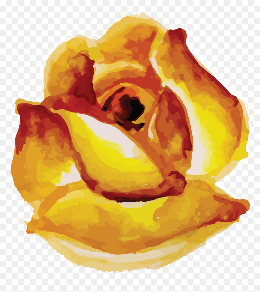 Visual Arts, HD Png Download - orange watercolor png