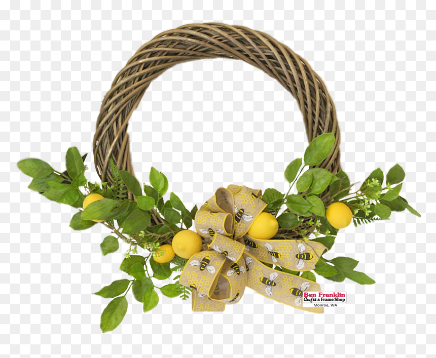 Tangerine, HD Png Download - rustic wreath png