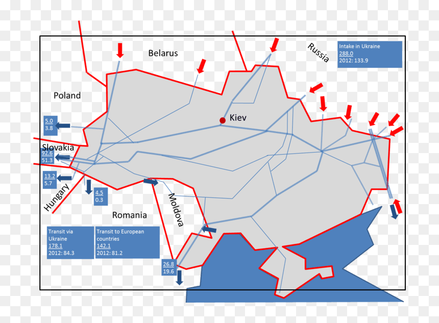 Gas Transportation System Ukraine Png, Transparent Png - ukraine png