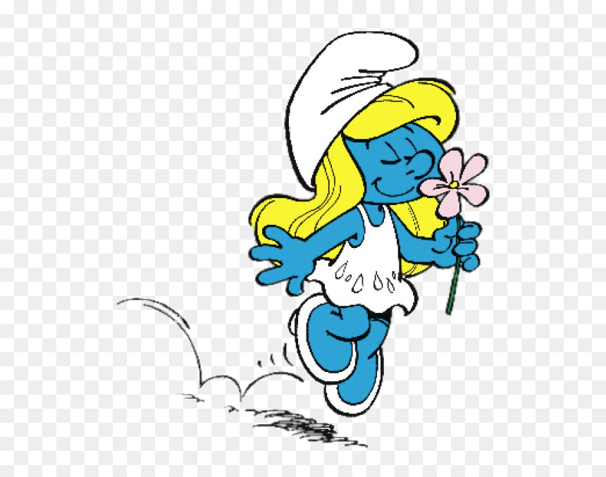 Happy Birthday Schlumpfine, HD Png Download - smurfette png