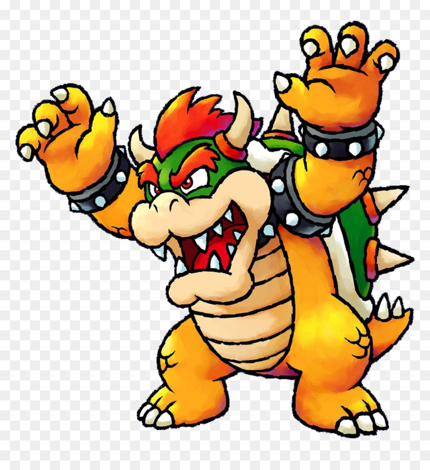 Bowser Png File - Méchant Jeux Vidéo, Transparent Png - bowser.png
