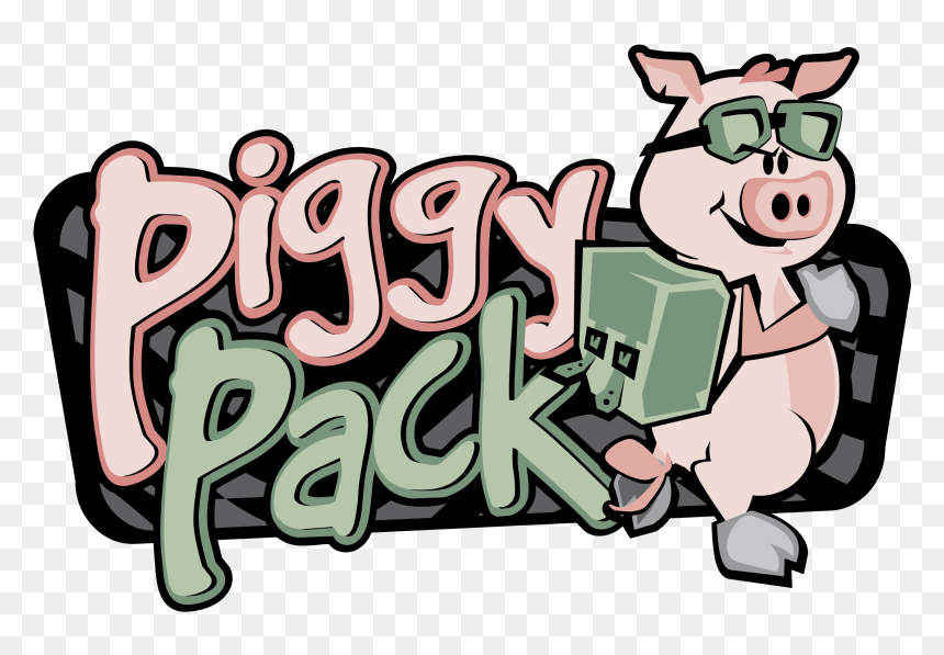 Piggy Pack, HD Png Download - piggy png