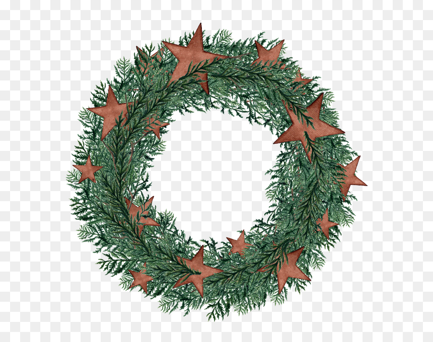 Couronne De Noël Png - Christmas Wreath Png, Transparent Png - christmas wreath png images
