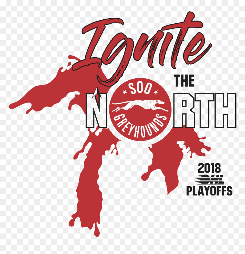 Soo Greyhounds On Twitter , Png Download - Sault Ste Marie Greyhounds, Transparent Png - greyhound logo png