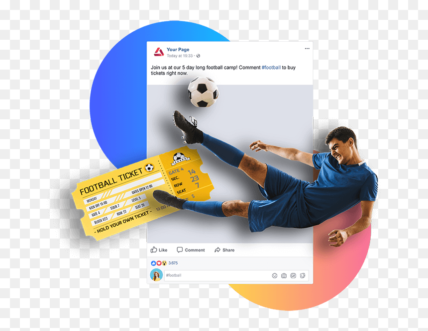Sell Event Tickets Directly On Social - Online Advertising, HD Png Download - ticket outline png