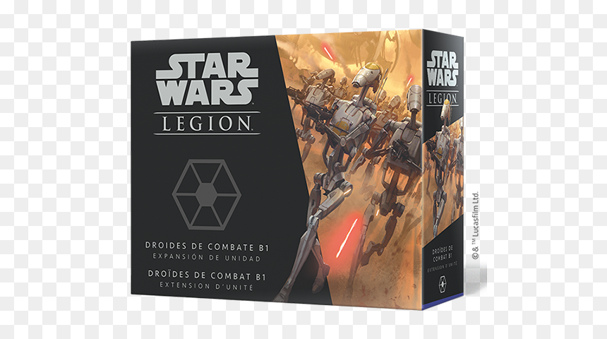 Swl49fr M 1 Amf - Star Wars Legion Droids Amazon, HD Png Download - darth vader outline png