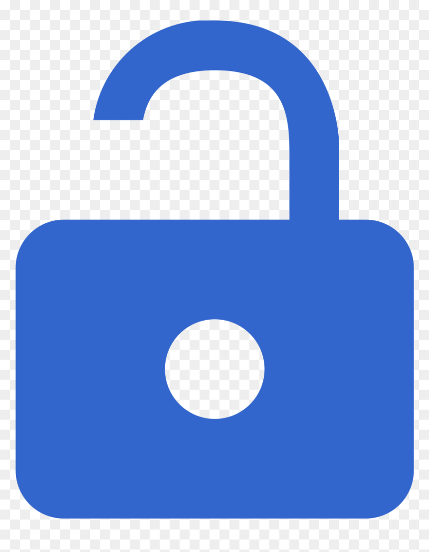 Circle, HD Png Download - unlock icon png