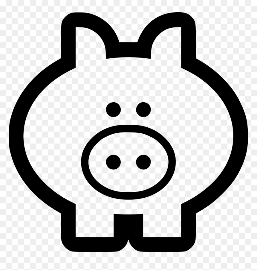 Pig Svg Pig Svg Png Icon Free Download 559290 Onlinewebfonts - Vector Graphics, Transparent Png - download png icon