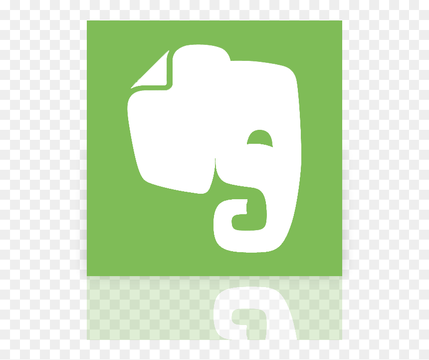 Evernote, Mirror Icon - Icon Evernote, HD Png Download - evernote png