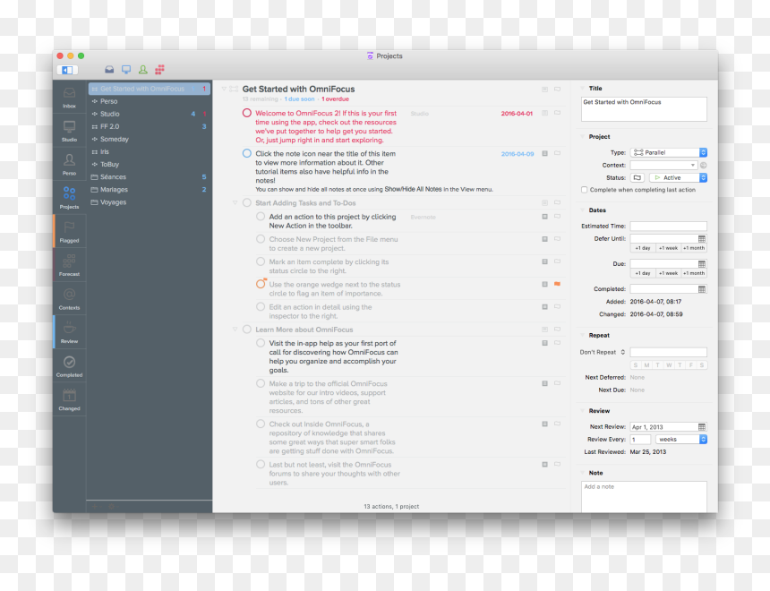 Omnifocus Style, HD Png Download - evernote png