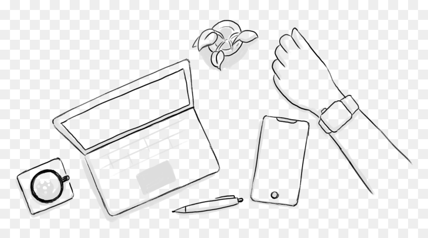 Notebook For Every Device - Sketch, HD Png Download - evernote png