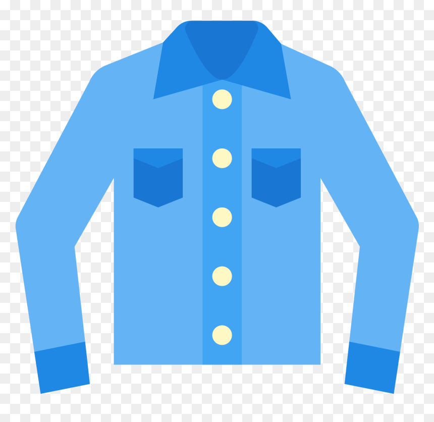 Jeans Jacket Icon - Emoji De Chaqueta Png, Transparent Png - t shirt icon png
