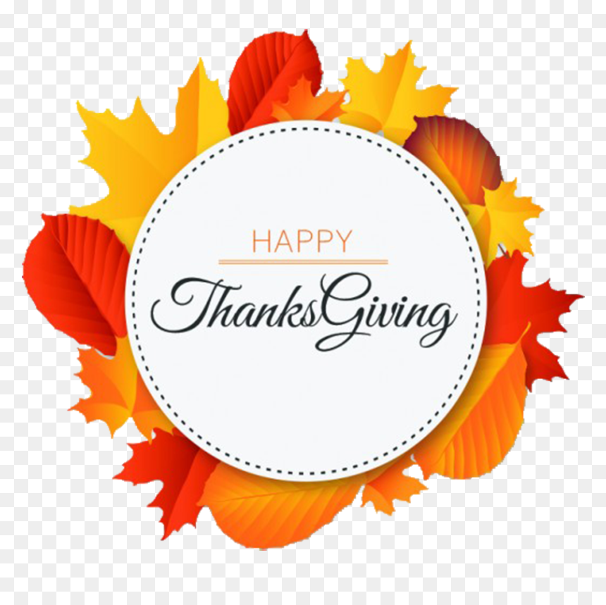 Happy Thanksgiving Vector, HD Png Download - thanksgivingpng