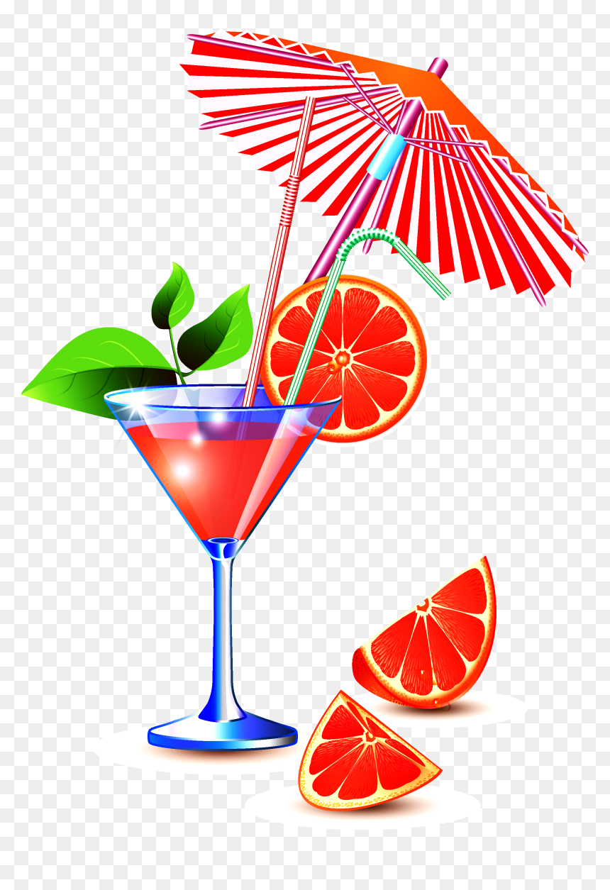 Cocktails Clipart Hurricane Cocktail - Portable Network Graphics, HD Png Download - hurrican png