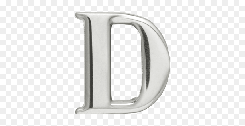 Prada My Character Sliding Metal Letter - Metal, HD Png Download - d.png