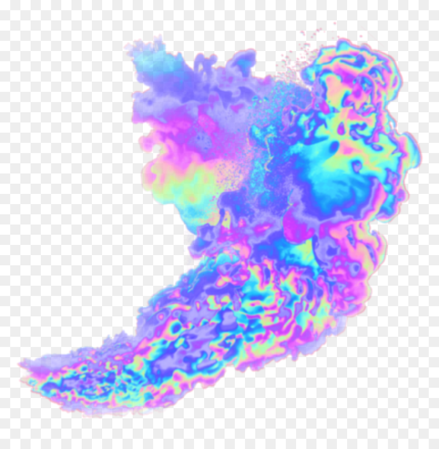 #ftestickers #smoke #holographic #tumblr #vaporwave - Visual Arts, HD Png Download - vaporwave.png