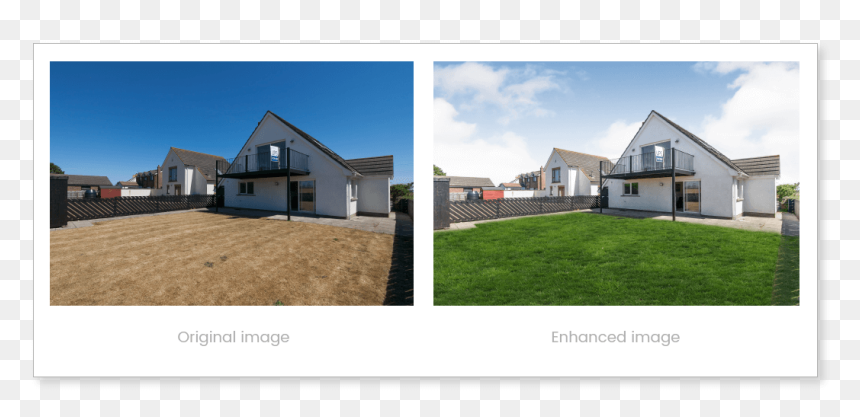 Photoshop Before After Garden, HD Png Download - grass photoshop png