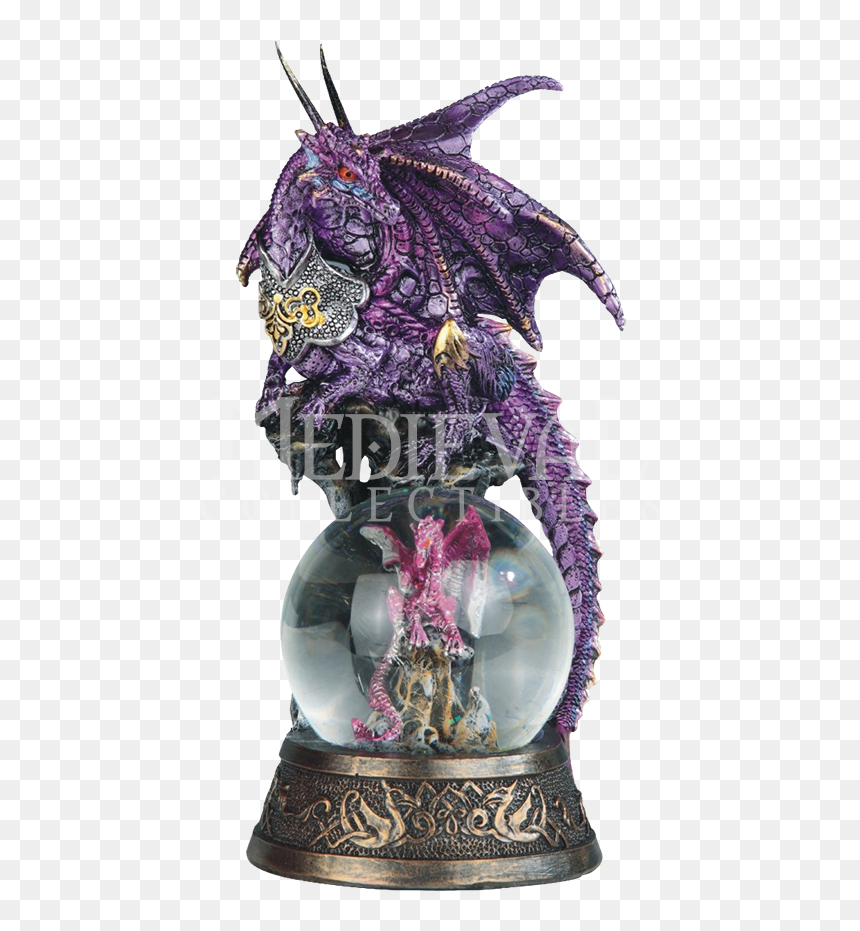 Dragon Snowglobe, HD Png Download - snow globe base png