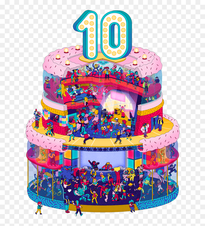 Dallas Tx Lights All Night 2019, HD Png Download - single birthday candle png