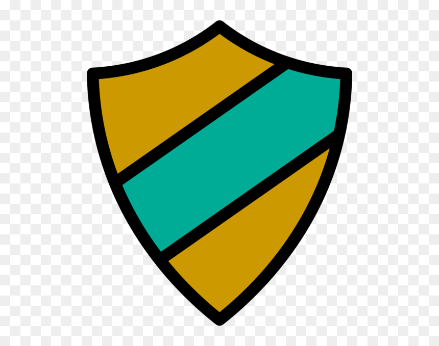 Emblem Icon Gold-turquoise - Dark Blue Shield Transparent, HD Png Download - ad icon png