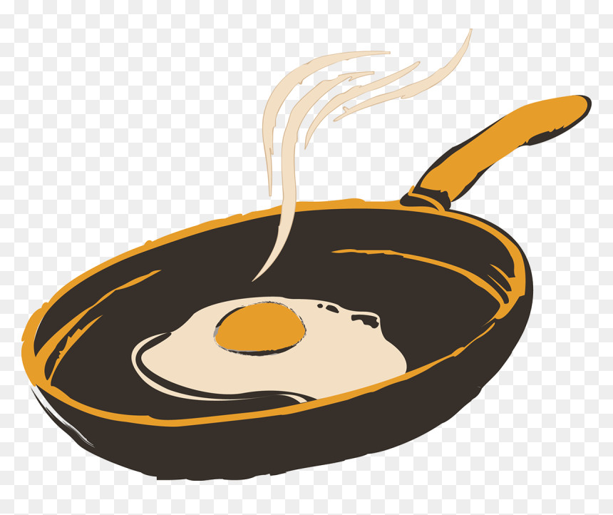 Fried Egg, HD Png Download - menu icons png