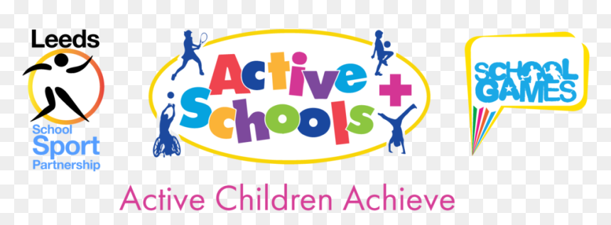 Footer Logos For Website September 2018 Work In Progress - Uk School Games, HD Png Download - school children png