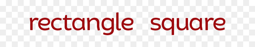 Geometry Same But Different Rectsquarewords - Colorfulness, HD Png Download - square png image