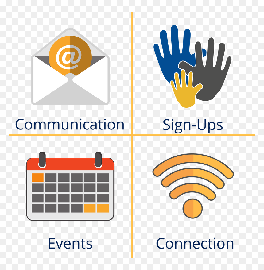 Communicate - Silueta Comunidad, HD Png Download - box tops png