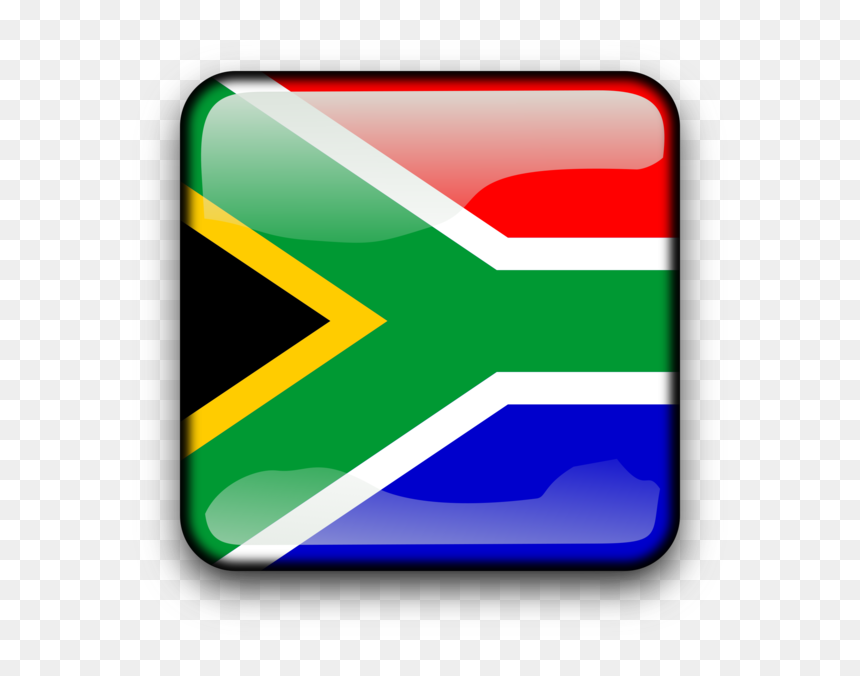 Flag Of South Africa National Flag Flag Of Cameroon - South African Flag Free Vector, HD Png Download - cameroon flag png