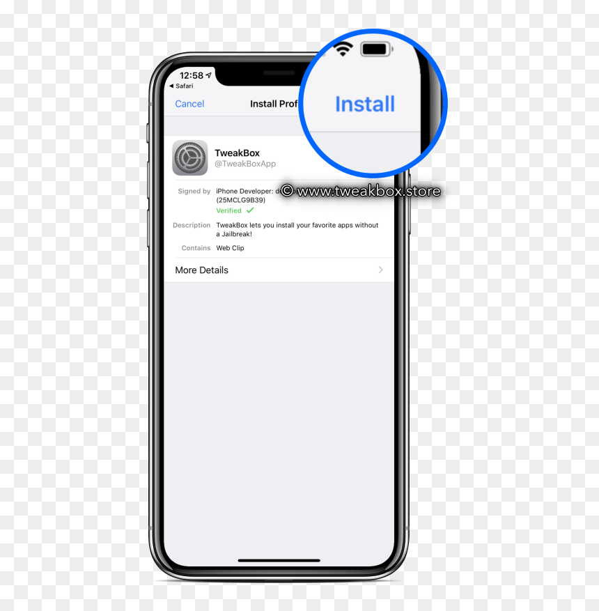 Tweakbox Profile - Download Apps From Tweakbox, HD Png Download - safari browser png