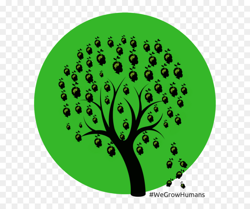 Cropped Green Dot 1 - Illustration, HD Png Download - birth png