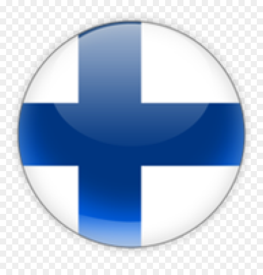 Request A Quote For Accounting Services In Finland - Finland Round Flag Png, Transparent Png - finland flag png