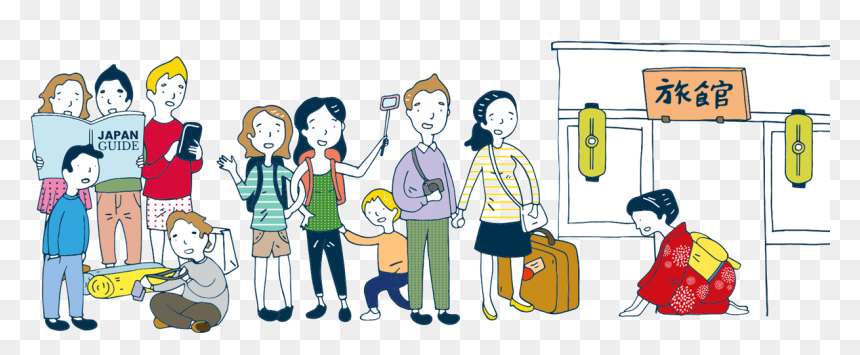 Omotenashi, HD Png Download - tourists png
