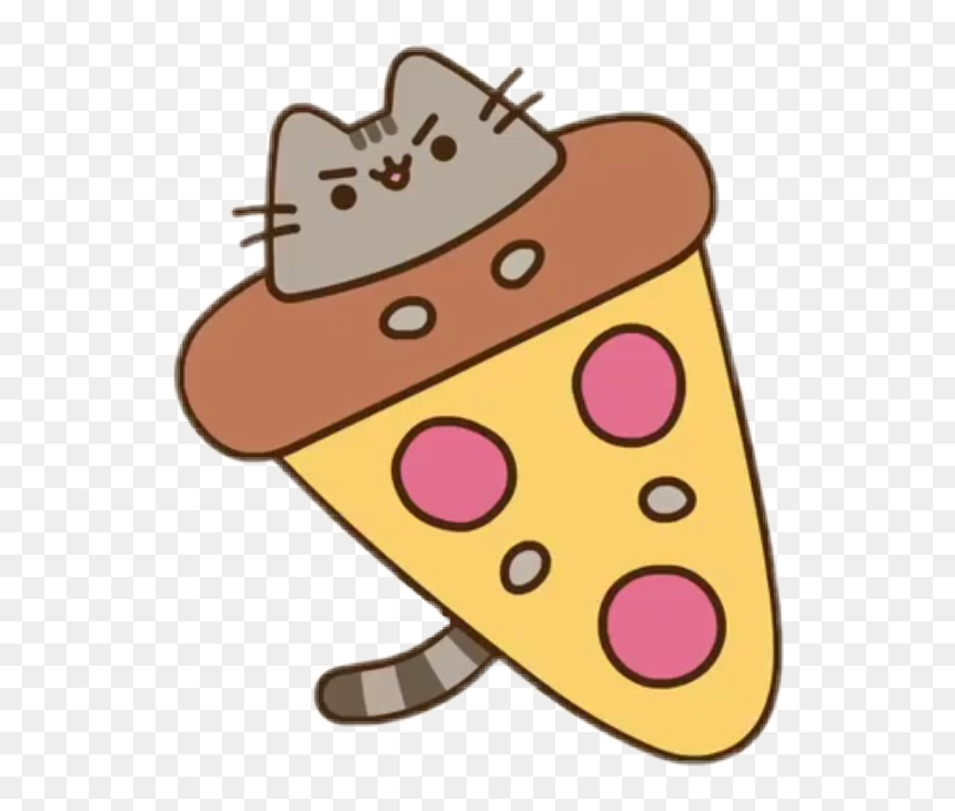 Funny Pusheen, HD Png Download - christmas hat png tumblr