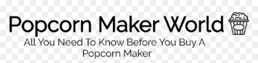Popcorn Maker World - Black-and-white, HD Png Download - popcorn machine png