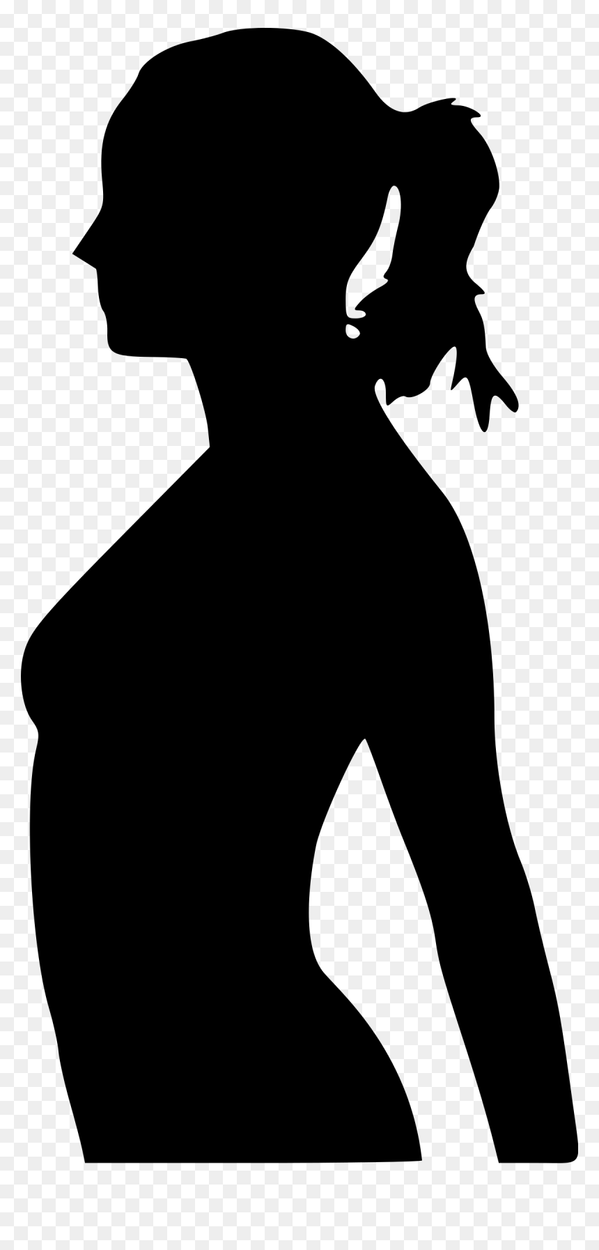 Pregnant Clip Art, HD Png Download - sexy silhouettes png
