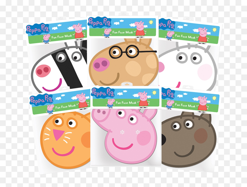 Peppa Pig Friends Six, HD Png Download - peppa pig clipart png