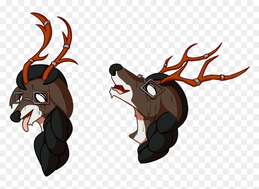 Icon Commission For Tyr The Deer - Cartoon, HD Png Download - deer icon png