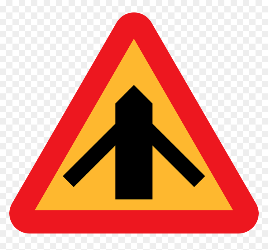 Triangle,area,text - Warning Moose, HD Png Download - deer icon png