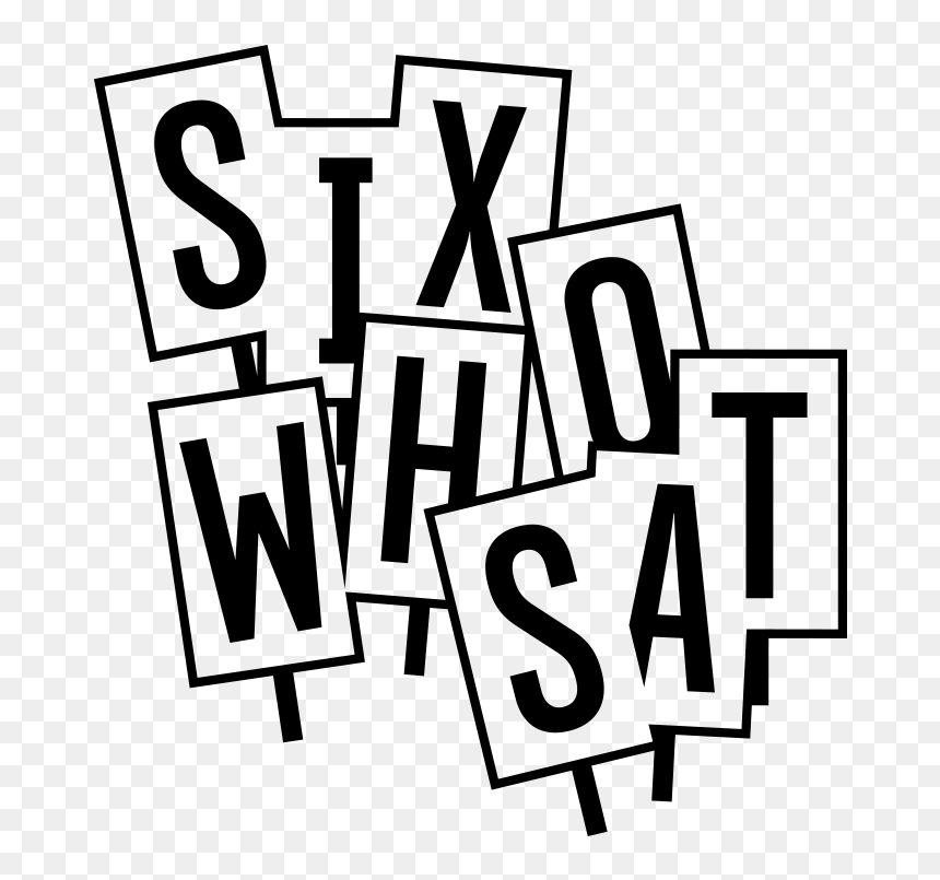 Six Who Sat - Calligraphy, HD Png Download - sat png