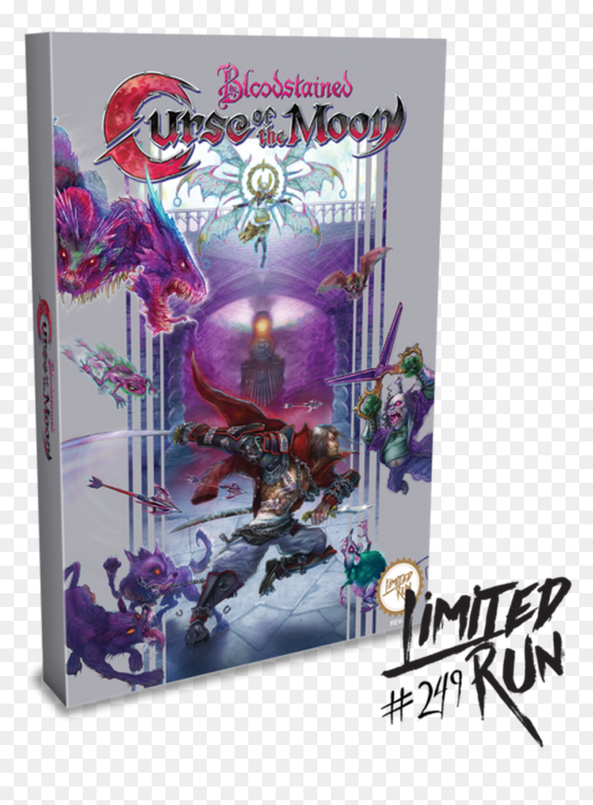 Curse Of The Moon - Bloodstained Curse Of The Moon Ps Vita, HD Png Download - ps4 cover png