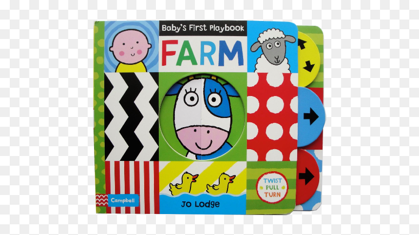 Baby's First Playbook: Farm, HD Png Download - superheroes bebes png