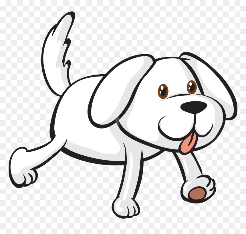 Maltese Dog Bichon Frise Puppy Clip Art - Cute Dog Cartoon Transparent Background, HD Png Download - maltese png